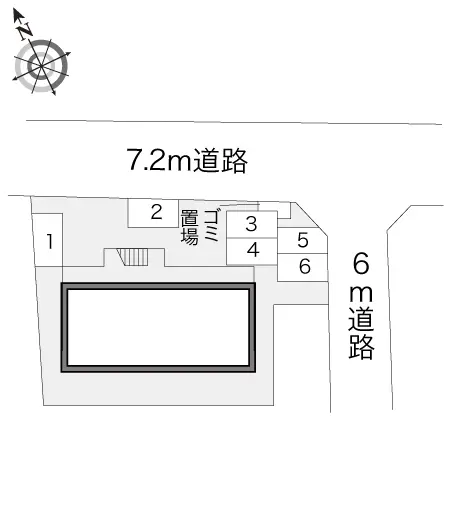 ★手数料０円★小平市上水南町　月極駐車場（LP）